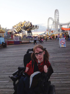 Pic of me on a boardwalk