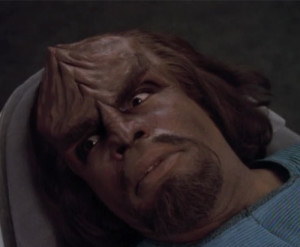 Worf's confused look