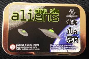 Mint Tin Aliens Box