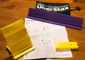 Two sets of UberStax, with the instruction manual